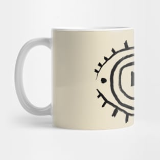 Abstract Drawing - 1 (Black) Mug